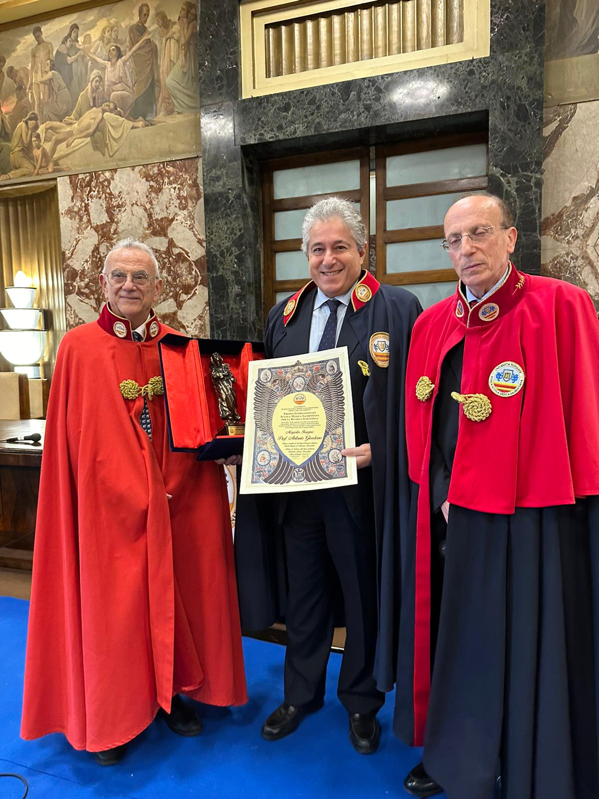 Legacy of Excellence: Embracing the Salerno Medical School’s Prestigious Award